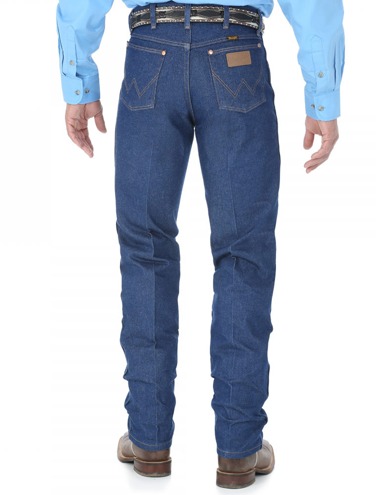 Wrangler Men's 13 Original High Rise Regular Fit Tapered Leg Jeans