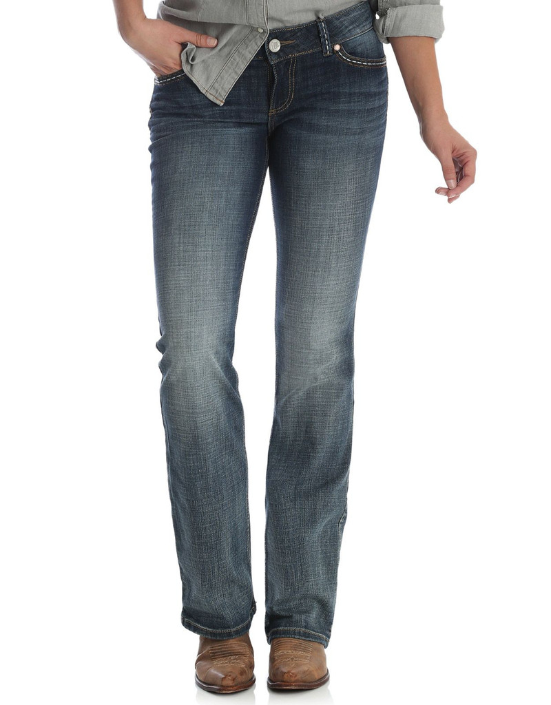 Wrangler Women's Retro Sadie Stretch Low Rise Slim Fit Boot Cut Jean ...