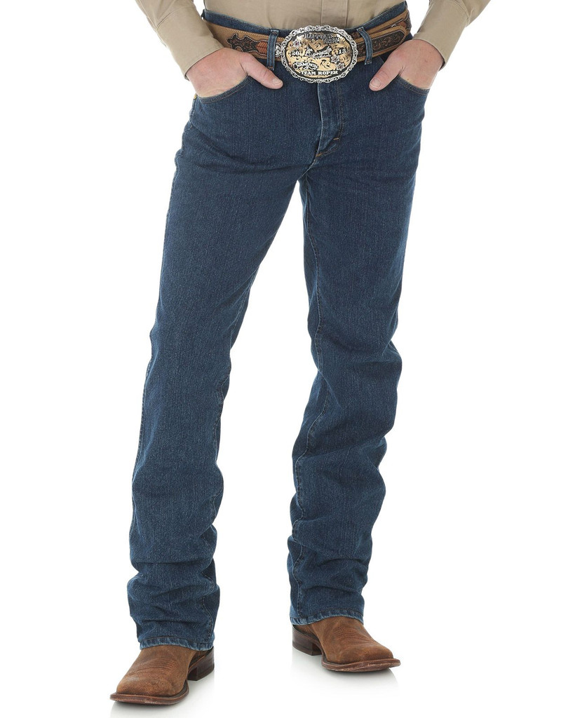 Wrangler Men's 36MACMS Jeans from Langston's - Mid Stone