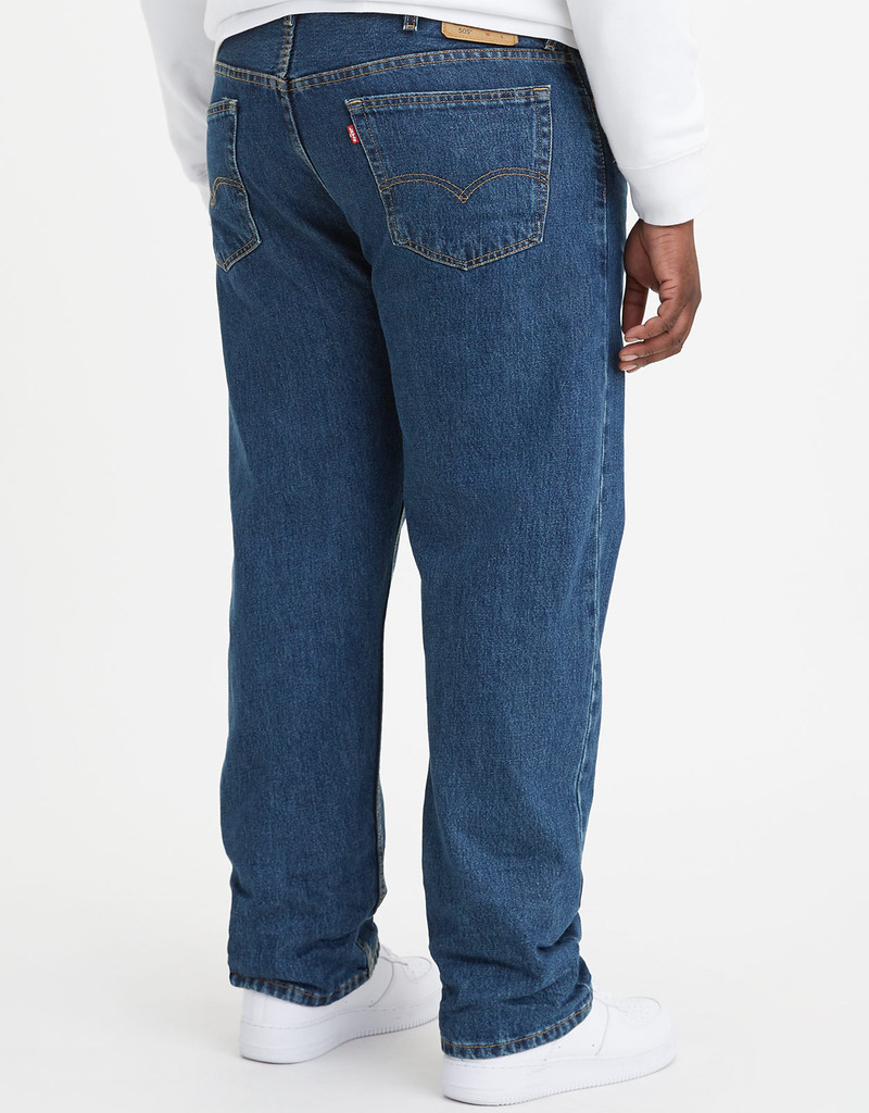 Levi's Men's 505 Regular Mid Rise Regular Fit Straight Leg Jeans