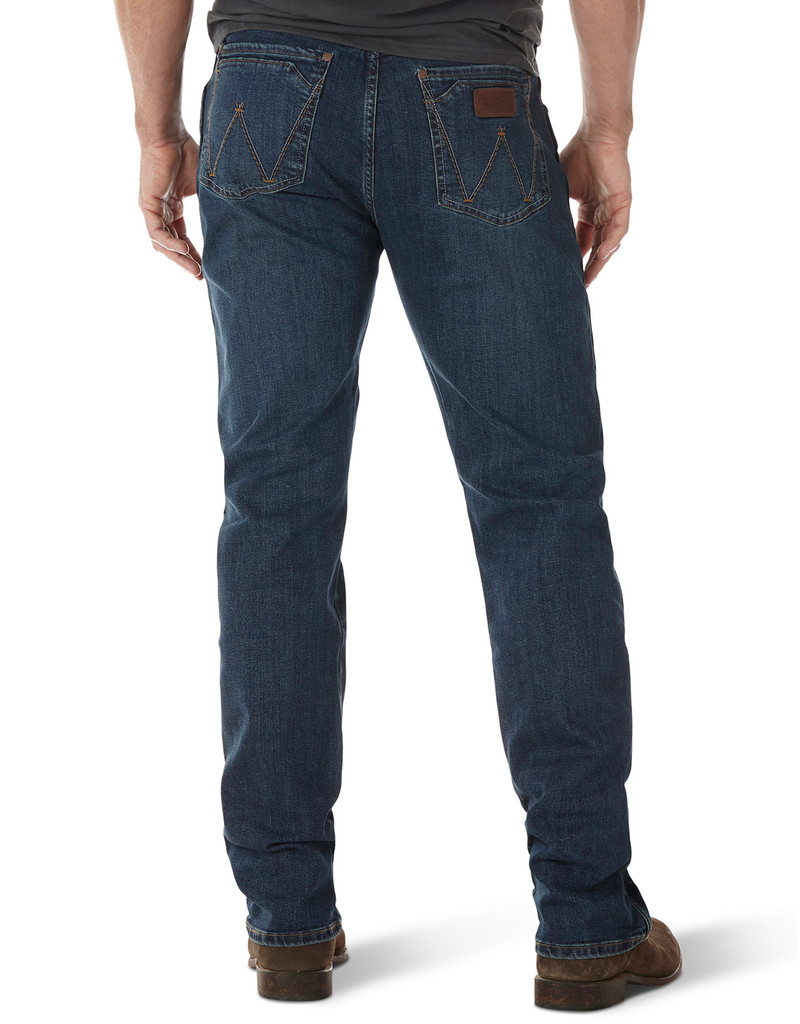 Wrangler Men's Retro Stretch Low Rise Slim Fit Straight Leg Jeans ...