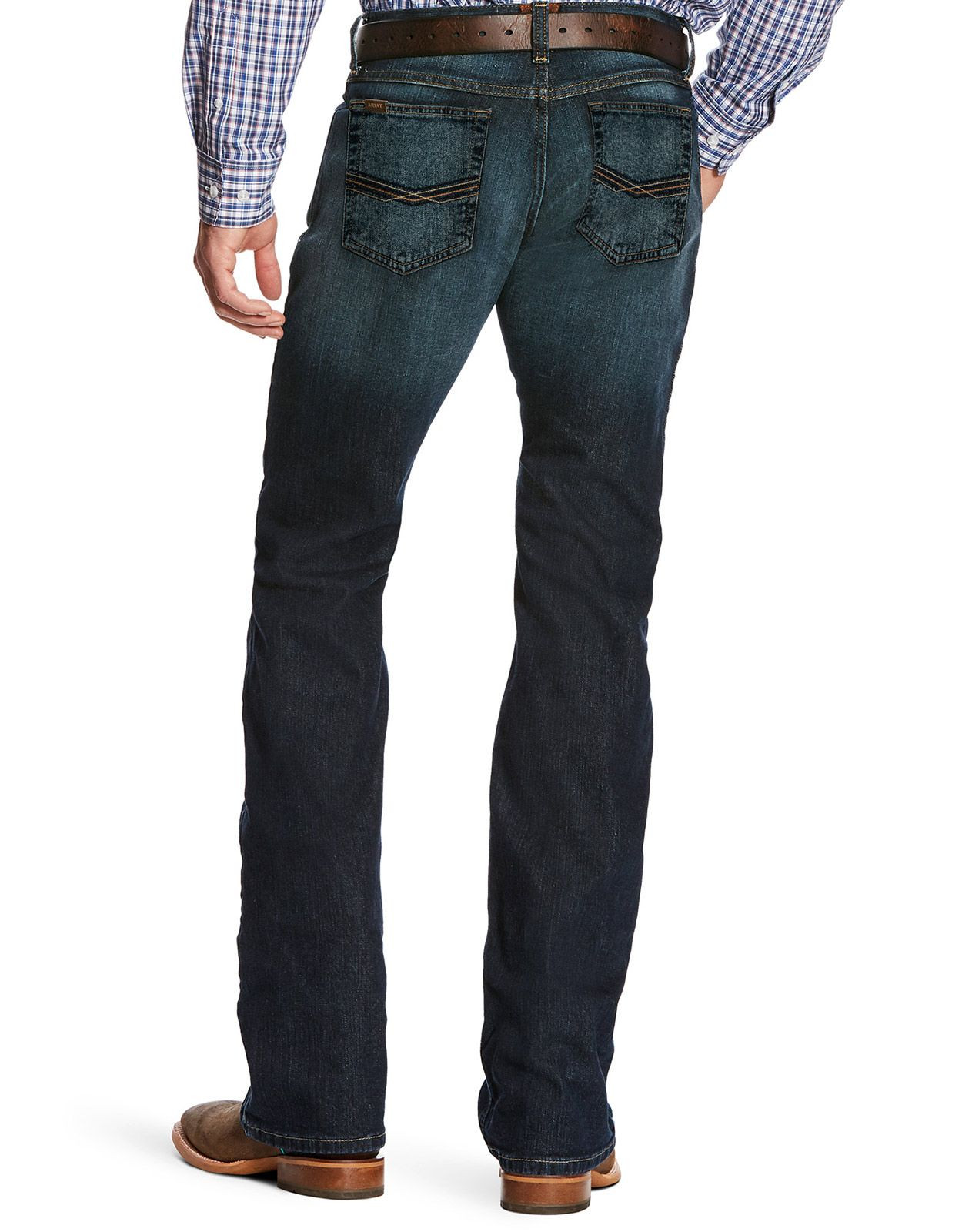 Ariat Men's M7 Rocker Stackable Straight Leg Stretch Low Rise Slim Fit