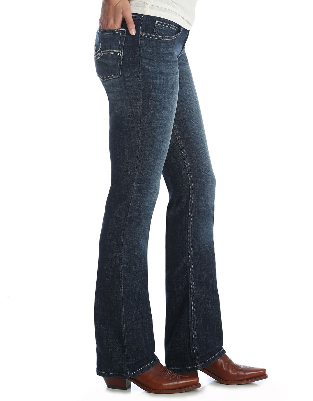 Wrangler Women's Bootcut Jeans from Langston's - Slim Fit