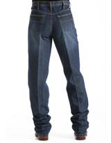 Cinch Men's Black Label High Rise Loose Fit Tapered Leg Jeans - Dark Stonewash