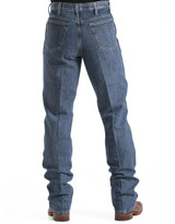 Cinch Men's Bronze Label High Rise Slim Fit Tapered Leg Jean - Dark Stonewash