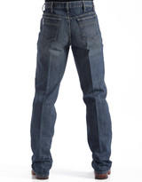 Cinch Men's White Label Mid Rise Relaxed Fit Straight Leg Jean - Dark Stonewash