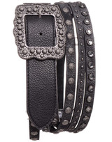 Kamberley Women's Studded Multi Strand Fashion Belt - Black (Closeout)