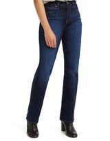 Levi's Women's Classic Bootcut Stretch Mid Rise Easy Fit Boot Cut Jeans - Lapis Awe