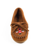 Minnetonka Women's Thunderbird II Moccasins - Brown