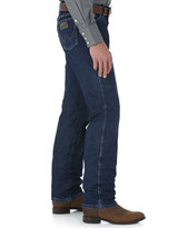 Wrangler Men's George Strait 13 Original High Rise Regular Fit Boot Cut Jeans - Dark Stone