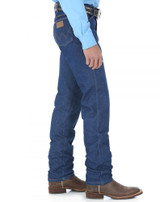 Wrangler Men's 13 Original High Rise Regular Fit Boot Cut Jeans - Rigid Indigo