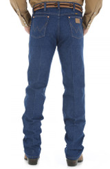 Wrangler Men's 13 Original High Rise Regular Fit Tapered Leg Jeans - Prewashed Indigo