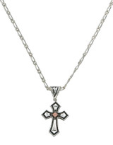 Montana Silversmiths Cross Necklace - Copper