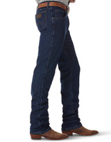 Wrangler Men's 36 Slim Advanced Comfort Stretch Mid Rise Slim Fit Boot Cut Jeans - Midnight Rinse