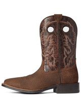 Ariat Men's Sport Buckout 11" Wide Square Toe Boots - Brown