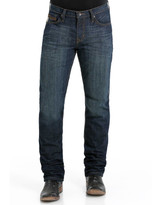 Cinch Men's Jesse Stretch Mid Rise Slim Fit Straight Leg Jeans - Rinse