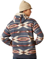 Ariat Men's Blanket Chimayo Pullover Hoodie - Navy