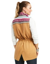 Ariat Women's Sleeveless Solid Button Down Vest - Dijon