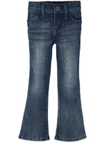 Wrangler Girls' Boot Cut Stretch Low Rise Regular Fit Boot Cut Jeans (Sizes 4-14) - Mid Blue