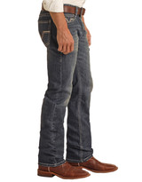 Rock & Roll Denim Men's Revolver Stretch Low Rise Slim Fit Straight Leg Jeans - Medium Vintage (Closeout)