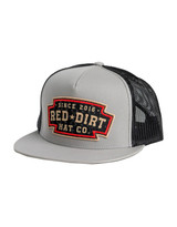 Red Dirt "Up in Lights" Snapback Logo Cap - Grey/Black