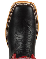 Macie Bean Women's Amazing Ace 13" Square Toe Boots - Black/Red