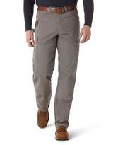 Wrangler Men's Riggs Ranger High Rise Relaxed Fit Tapered Leg Work Jeans - Slate