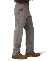 Wrangler Men's Riggs Ranger High Rise Relaxed Fit Tapered Leg Work Jeans - Slate