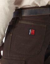 Wrangler Men's Riggs Ranger High Rise Relaxed Fit Tapered Leg Work Jeans - Dark Brown