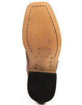 Horse Power Kids' Honey Bullfight Shoulder 8" Narrow Square Toe Boots - Brown/Black