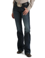 Cinch Women's Classic Boot Stretch Mid Rise Slim Fit Boot Cut Jeans - Dark Stonewash