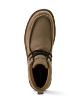 Ariat Men's Clean Country 4" Lace Up Moc Toe Shoes- Brown Suede