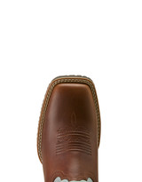 Ariat Women's Hybrid Ranchwork 11" Wide Square Toe Boots - Brown/Blue