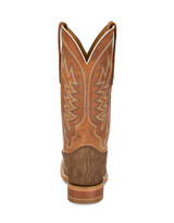 Justin Men's CPX Cowman 13" Wide Square Toe Boots - Brown/Orange