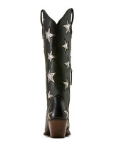 Ariat Women's Casanova Star 16" Snip Toe Boots - Black/Silver