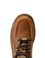 Ariat Men's Rebar Lift 6" Round Toe Lace Up Composite Toe EH H2O Work Boots - Distressed Brown