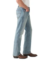 Levi's Men's 537 Western Bootcut Stretch Mid Rise Regular Fit Boot Cut Jeans - Running Early