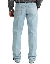 Cinch Men's White Label Mid Rise Relaxed Fit Straight Leg Jean - Light Stonewash