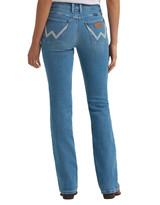 Wrangler Women's Mae Bootcut Stretch Mid Rise Slim Fit Boot Cut Jean - Illiana