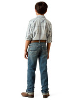 Ariat Boys' B5 Slim Low Rise Slim Fit Straight Leg Jeans - Dakota