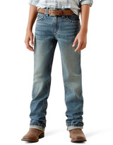Ariat Boys' B5 Slim Low Rise Slim Fit Straight Leg Jeans - Dakota
