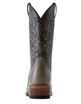Ariat Men's Futurity Showman Cashout 12" Narrow Square Toe Cowboy Boots - Alloy Grey/Black Snake Print