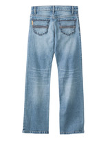Cinch Boys' Relaxed Stretch Mid Rise Relaxed Fit Boot Cut Jeans (Sizes 8-18) - Light Stonewash