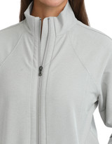 Cinch Women's Print Zip Jacket - Grey