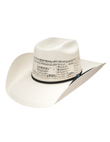 Cody Johnson Cojo Vaquero Bangora Straw Brick Crown Cowboy Hat - Natural