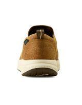 Ariat Women's Buckeye 3" Slip-On Moc Toe Waterproof Shoes - Tooled Brown