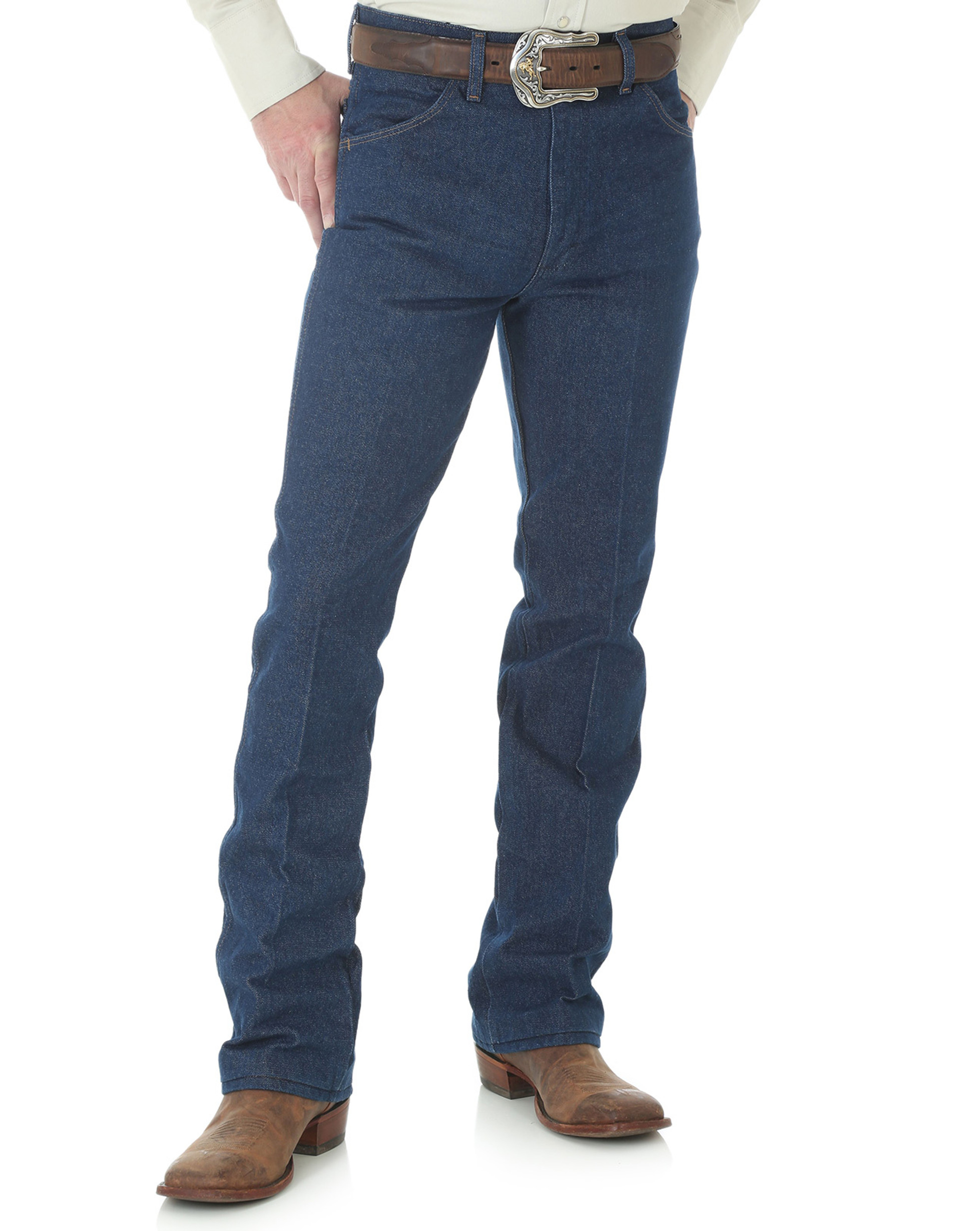 Wrangler Men's 935 Traditional Boot High Rise Slim Fit Boot Cut Jeans ...