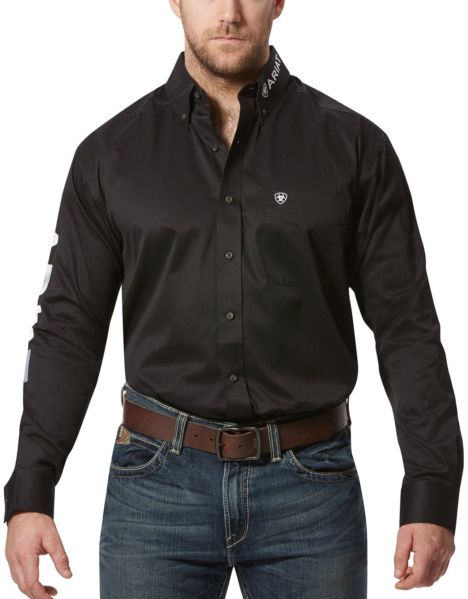 ariat gold shirt