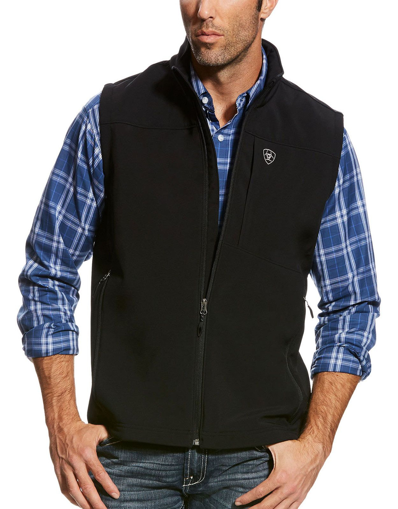 ariat soft shell vest