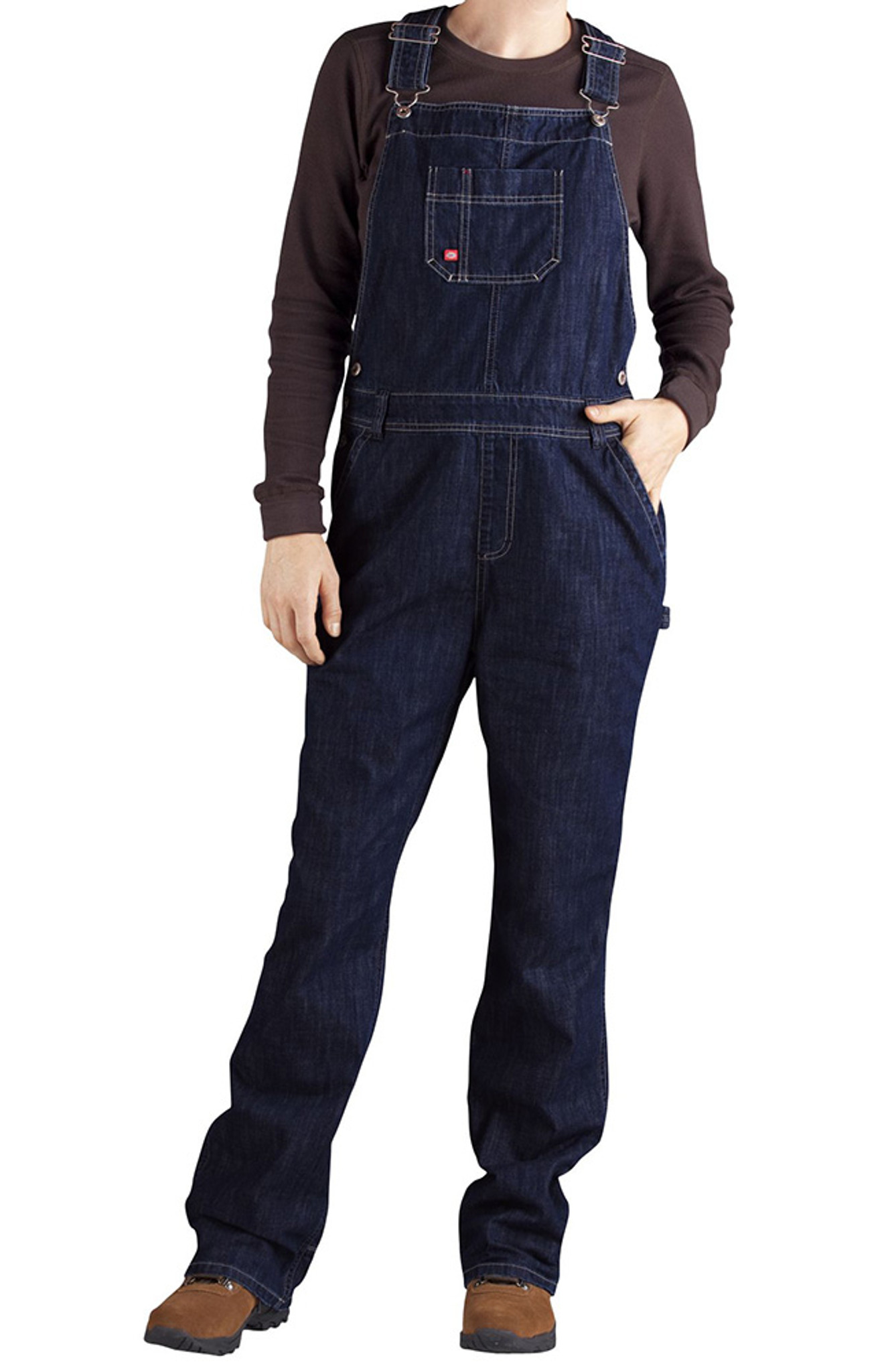 LEE 101 RELAXED FIT BIB OVERALL IN DRY INDIGO